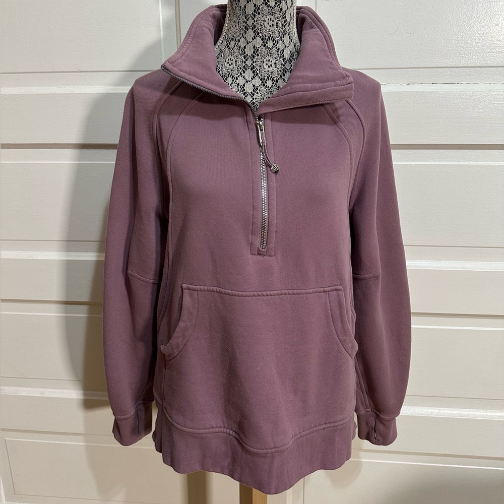 Lululemon Scuba Oversized Funnelneck Half Zip